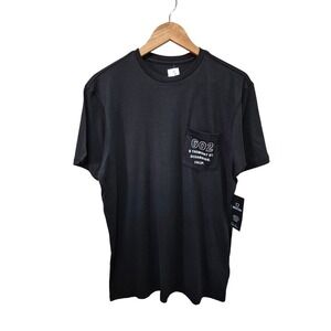 Brixton MFG‎ Company Tillys Black T Shirt Mens Size M Short Sleeve